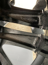 Load image into Gallery viewer, (4) Tesla Model X Gloss Black OEM Wheels Rims + Caps 20" Staggered Rare Full Set