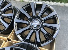 Load image into Gallery viewer, Black 21" Range Rover Land Supercharged 2014-2019 rims wheels Factory OEM 21