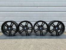 Load image into Gallery viewer, 18" BMW 435i 440i 428i 328i 325i Wheels Rims Factory OEM original 400 M Black 18