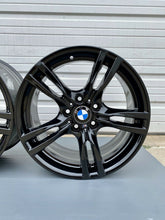 Load image into Gallery viewer, 18" BMW 435i 440i 428i 328i 325i Wheels Rims Factory OEM original 400 M Black 18