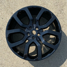 Load image into Gallery viewer, 22” Range Rover Wheel Sport Full Size 22 inch Single Rim OEM FACTORY black 72247