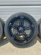 Load image into Gallery viewer, AUDI Q5 SQ5 20" GENUINE FACTORY OEM GLOSS BLACK WHEELS RIMS SET W/ TIRES 2009-19