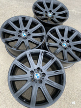 Load image into Gallery viewer, 4 - BLACK 19" BMW 745i 750i 750Li 760i STYLE 95 OEM WHEELS RIMS 59396 59399