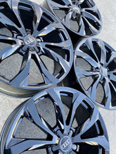 Load image into Gallery viewer, 20" Audi A6 S6 OEM Factory Wheels Rims Gloss Black 58897 2014 2015 4G0601025G