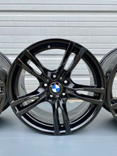 Load image into Gallery viewer, 18" BMW 435i 440i 428i 328i 325i Wheels Rims Factory OEM original 400 M Black 18