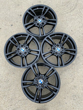 Load image into Gallery viewer, 18" BMW 435i 440i 428i 328i 325i Wheels Rims Factory OEM original 400 M Black 18