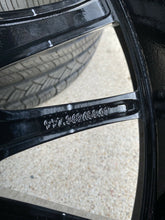 Load image into Gallery viewer, 19" PORSCHE BOXSTER CAYMAN GLOSS BLACK FACTORY OEM WHEELS & TIRES 67332