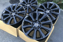 Load image into Gallery viewer, Black 21" Range Rover Land Supercharged 2014-2019 rims wheels Factory OEM 21