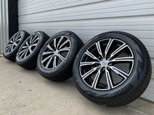 Load image into Gallery viewer, VOLVO XC60 2010-UP 19 INCH WHEELS AND TIRES TAKE OFFS BLACK & POLISHED OEM NEW