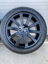 Load image into Gallery viewer, Black 20" Land Rover Range Rover OEM Factory Wheel & Tire Set Of 4 HSE LR3 72218