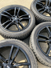 Load image into Gallery viewer, 19” Tesla Model S Gloss Black Factory Rims Wheels & Tires OEM Split 2017 98910