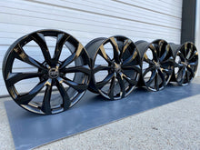 Load image into Gallery viewer, 20" Audi A6 S6 OEM Factory Wheels Rims Gloss Black 58897 2014 2015 4G0601025G