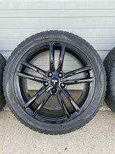 Load image into Gallery viewer, 19” Tesla Model S Gloss Black Factory Rims Wheels & Tires OEM Split 2017 98910