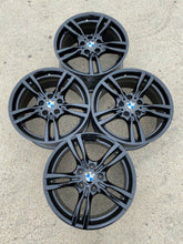 Load image into Gallery viewer, 18" BMW 435i 440i 428i 328i 325i Wheels Rims Factory OEM original 400 M Black 18