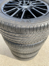 Load image into Gallery viewer, 19" PORSCHE BOXSTER CAYMAN GLOSS BLACK FACTORY OEM WHEELS & TIRES 67332