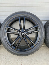 Load image into Gallery viewer, 19” Tesla Model S Gloss Black Factory Rims Wheels & Tires OEM Split 2017 98910