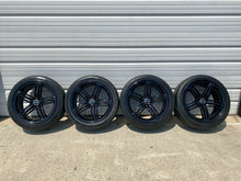 Load image into Gallery viewer, AUDI Q5 SQ5 20" GENUINE FACTORY OEM GLOSS BLACK WHEELS RIMS SET W/ TIRES 2009-19
