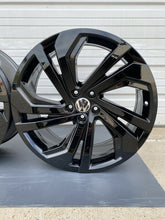 Load image into Gallery viewer, 20" VOLKSWAGEN VW ATLAS PASSAT Factory OEM Wheels Black 20 inch Rims & Caps Rare