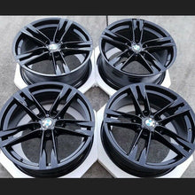 Load image into Gallery viewer, 20" Bmw 640i 650i 550i 535i 373 M Factory OEM Wheels Black Rims staggered 20