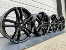 Load image into Gallery viewer, 19” Tesla Model S Gloss Black Factory Rims Wheels OEM Split 2016 2017 98910