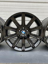 Load image into Gallery viewer, 4 - BLACK 19" BMW 745i 750i 750Li 760i STYLE 95 OEM WHEELS RIMS 59396 59399