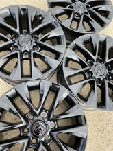 Load image into Gallery viewer, 18" LEXUS GX460 GLOSS BLACK WHEELS RIMS FACTORY OEM GX470 GX 460 470 SET 4 74297