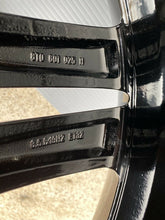 Load image into Gallery viewer, 19" AUDI A5 S5 GLOSS BLACK WHEELS RIMS FACTORY OEM 58828 2008-2018 SET OF 4 RARE