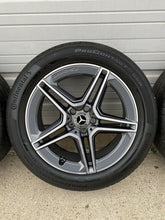Load image into Gallery viewer, Mercedes Benz 19” Glb 250 Gla AMG Wheels & Tires A2474011500 Rare Style w/ Caps