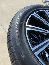 Load image into Gallery viewer, VOLVO XC60 2010-UP 19 INCH WHEELS AND TIRES TAKE OFFS BLACK & POLISHED OEM NEW