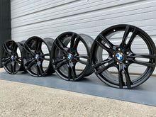 Load image into Gallery viewer, 18" BMW 435i 440i 428i 328i 325i Wheels Rims Factory OEM original 400 M Black 18