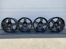 Load image into Gallery viewer, Set Of (4) FACTORY AMG MERCEDES G CLASS BLACK WHEELS 21"X10 P/N A1644017002 OEM