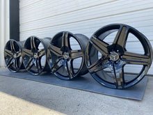 Load image into Gallery viewer, Set Of (4) FACTORY AMG MERCEDES G CLASS BLACK WHEELS 21"X10 P/N A1644017002 OEM