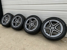 Load image into Gallery viewer, Mercedes Benz 19” Glb 250 Gla AMG Wheels & Tires A2474011500 Rare Style w/ Caps