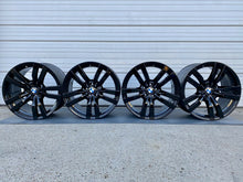 Load image into Gallery viewer, 20” BMW X5 X5m X6 X6m E70 F71 F15 300m Original Factory Black Wheels Rims OEM