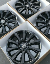 Load image into Gallery viewer, Black 21" Range Rover Land Supercharged 2014-2019 rims wheels Factory OEM 21