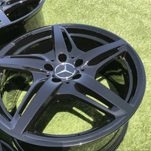 Load image into Gallery viewer, 19" 20" MERCEDES AMG GT GTS SLS WHEELS A190 W190 WHEELS RIMS BLACK GENUINE