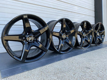 Load image into Gallery viewer, Factory Mercedes Benz SL550 Wheels Genuine OEM AMG Black SL400 19” Set 4 SL