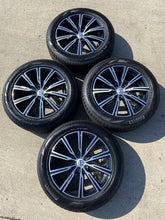 Load image into Gallery viewer, VOLVO XC60 2010-UP 19 INCH WHEELS AND TIRES TAKE OFFS BLACK &amp; POLISHED OEM NEW
