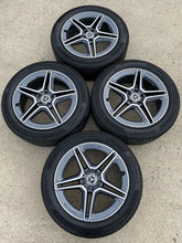 Load image into Gallery viewer, Mercedes Benz 19” Glb 250 Gla AMG Wheels &amp; Tires A2474011500 Rare Style w/ Caps
