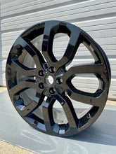 Load image into Gallery viewer, 22” Range Rover Wheel Sport Full Size 22 inch Single Rim OEM FACTORY black 72247
