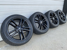 Load image into Gallery viewer, 19” Tesla Model S Gloss Black Factory Rims Wheels &amp; Tires OEM Split 2017 98910
