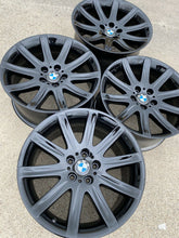 Load image into Gallery viewer, 4 - BLACK 19&quot; BMW 745i 750i 750Li 760i STYLE 95 OEM WHEELS RIMS 59396 59399
