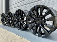 Load image into Gallery viewer, 18&quot; LEXUS GX460 GLOSS BLACK WHEELS RIMS FACTORY OEM GX470 GX 460 470 SET 4 74297
