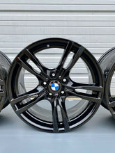 Load image into Gallery viewer, 18&quot; BMW 435i 440i 428i 328i 325i Wheels Rims Factory OEM original 400 M Black 18
