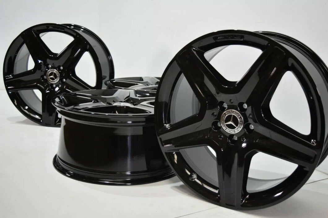 20 Mercedes Benz GLE350 GLE400 GLE ML350 Factory OEM AMG wheels Rims Black 20