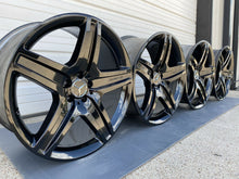 Load image into Gallery viewer, Set Of (4) FACTORY AMG MERCEDES G CLASS BLACK WHEELS  21&quot;X10 P/N A1644017002 OEM
