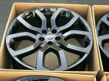 Load image into Gallery viewer, 22” Range Rover Sport Full Size 22 inch WHEELS RIMS Land OEM FACTORY black 72247
