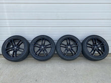 Load image into Gallery viewer, 19” Tesla Model S Gloss Black Factory Rims Wheels &amp; Tires OEM Split 2017 98910
