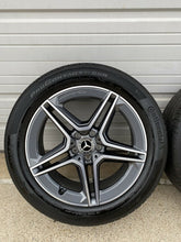 Load image into Gallery viewer, Mercedes Benz 19” Glb 250 Gla AMG Wheels &amp; Tires A2474011500 Rare Style w/ Caps
