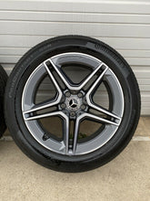 Load image into Gallery viewer, Mercedes Benz 19” Glb 250 Gla AMG Wheels &amp; Tires A2474011500 Rare Style w/ Caps
